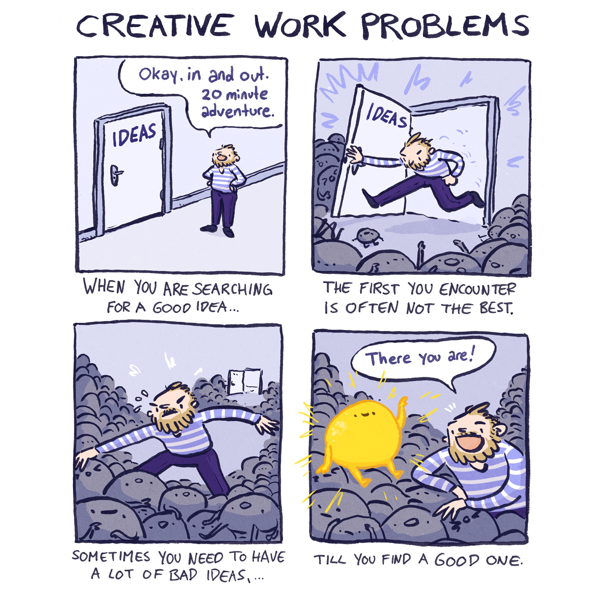 ideas creative work problems