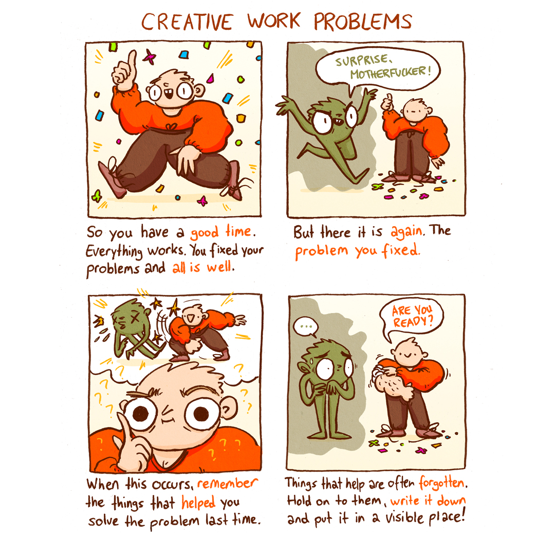Creative Work Problems Reminder