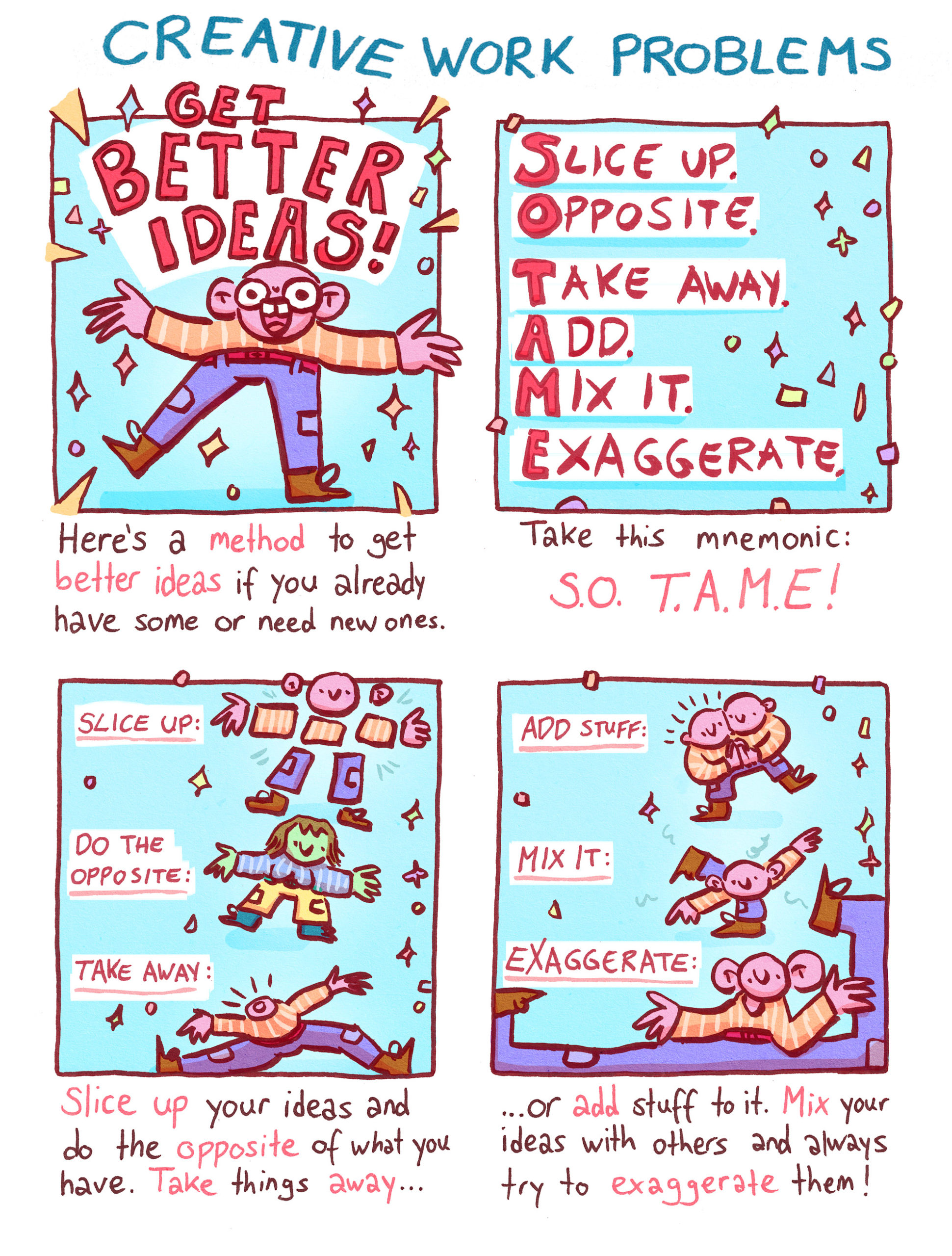 Get better ideas comic