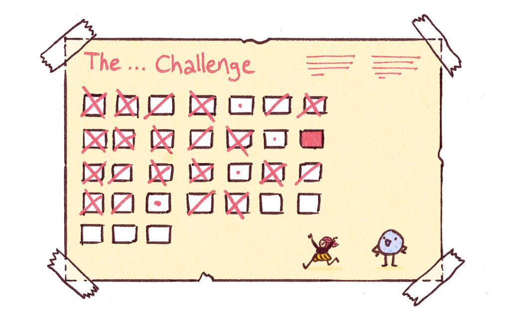 The Habit Challenge Calendar