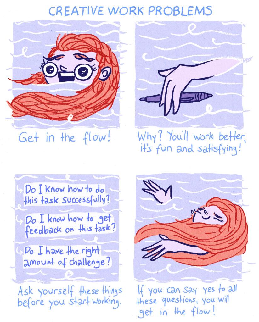 Creative Work Problems comic flow