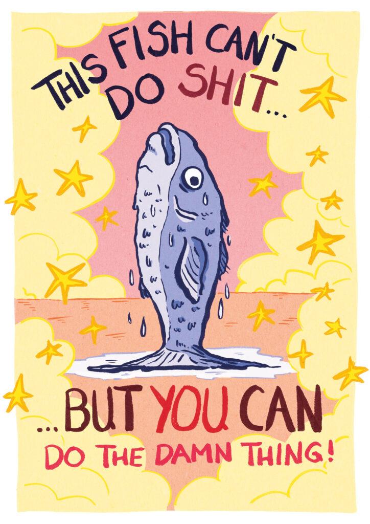 Motivation Poster Fish
